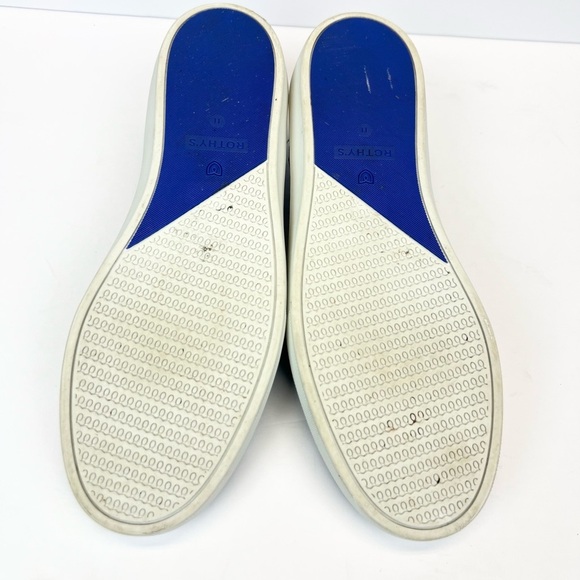 Rothy's The Sneaker Women's Size 11 Navy Blue Textile Slip On Shoes - Picture 3 of 7